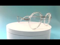Gafas ópticas de acetato metálico de la fábrica óptica de Heng Yang BD126T