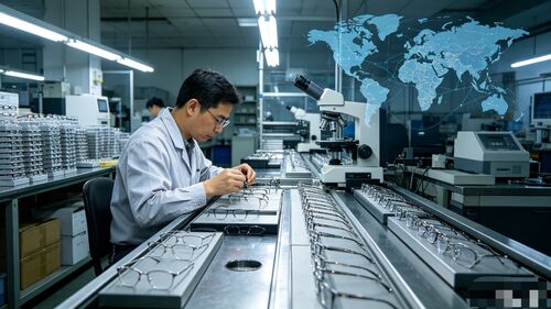 Últimos blogs de la empresa sobre Los fabricantes mundiales de gafas pasan a la alta gama en medio de la reestructuración de la cadena de suministro