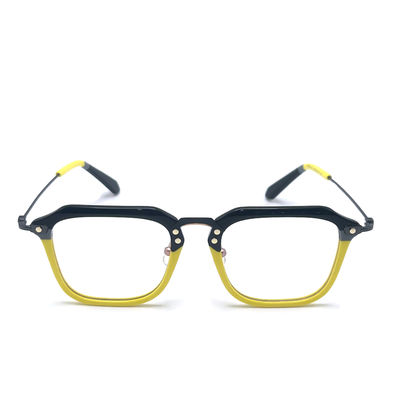 Buen precio BD124 Cuadro personalizado Cuadro de acetato de metal de color con 142 mm de longitud de templo en línea