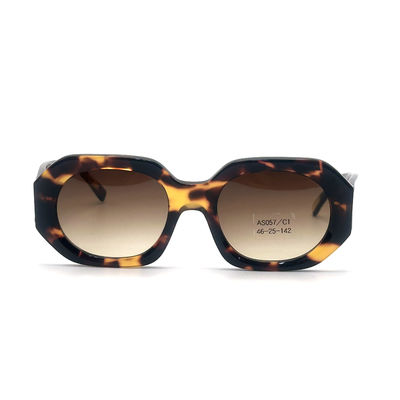 Buen precio AS057 Gafas de sol con marco de acetato elegante para compradores internacionales en línea