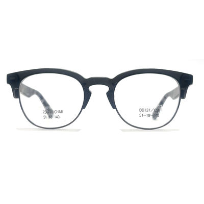 Buen precio BD131 Vidrios redondos de acetato metálico retro en línea