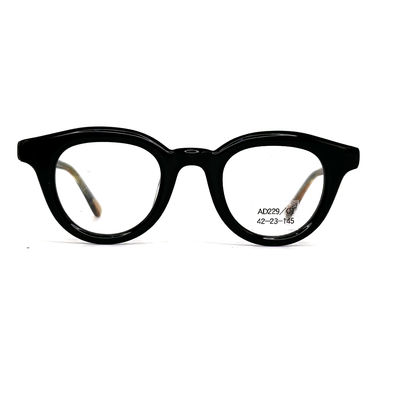 Buen precio Lentes de unisexo redondos de hoja de acetato -AD229,fabricante al por mayor en línea
