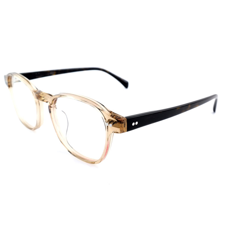 FP2616 Trendy Acetate Optical Frame Unisex Full Rim Redondo Color personalizado