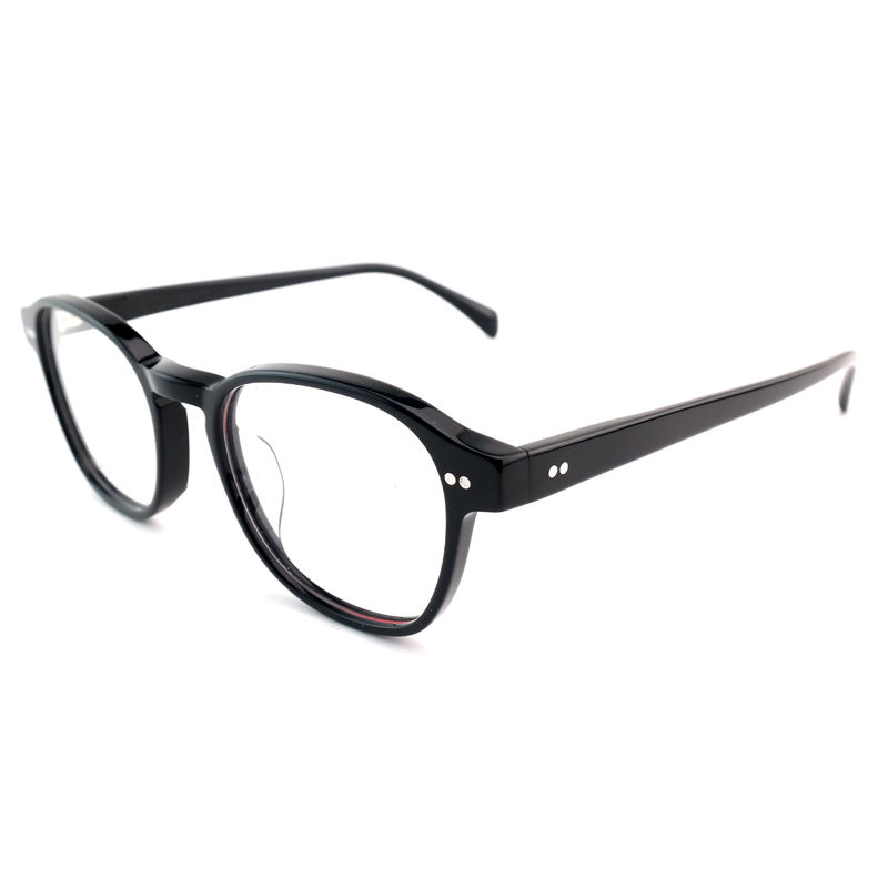 FP2616 Trendy Acetate Optical Frame Unisex Full Rim Redondo Color personalizado