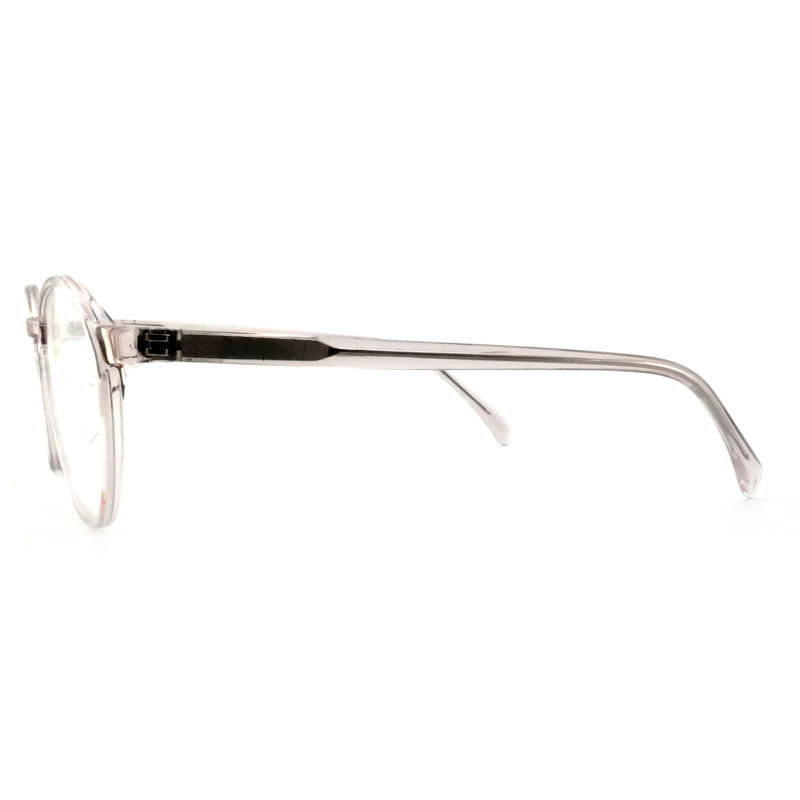 FP2618 Cuadro de gafas ópticas redondas Decoración protectora de borde completo para gafas