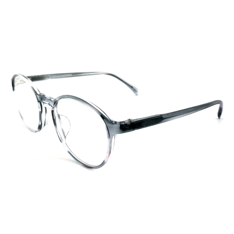 FP2618 Cuadro de gafas ópticas redondas Decoración protectora de borde completo para gafas