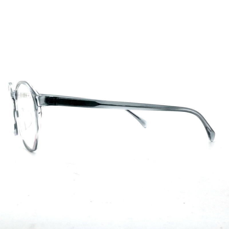 FP2618 Cuadro de gafas ópticas redondas Decoración protectora de borde completo para gafas