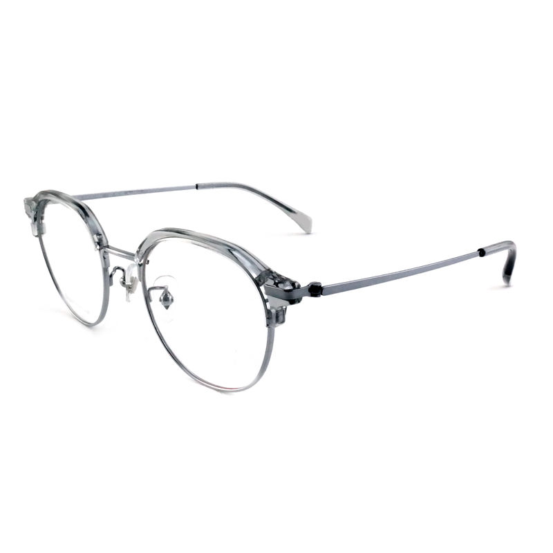 FP2713 Gafas metálicas redondas de acetato unisex