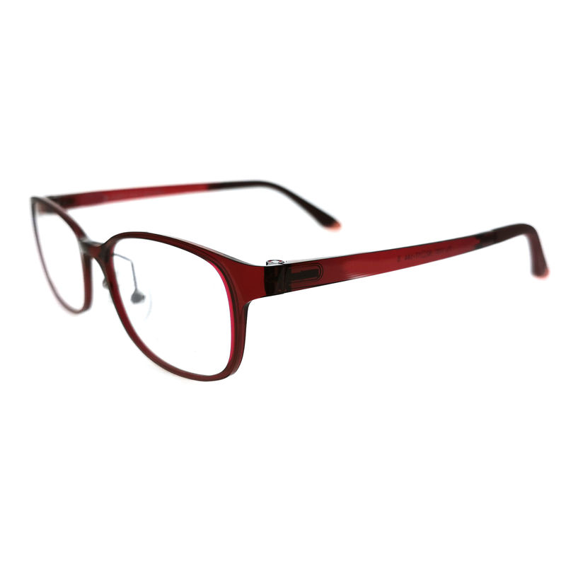 FU1737 Vintage TR90 marcos ópticos confortables con gafas unisex hechas a mano