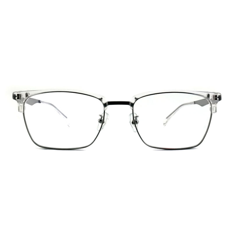 FP2648 Gafas de metal clásico de acetato cuadrado unisex