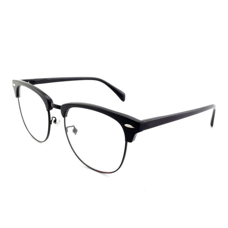 FP2648 Gafas de metal clásico de acetato cuadrado unisex