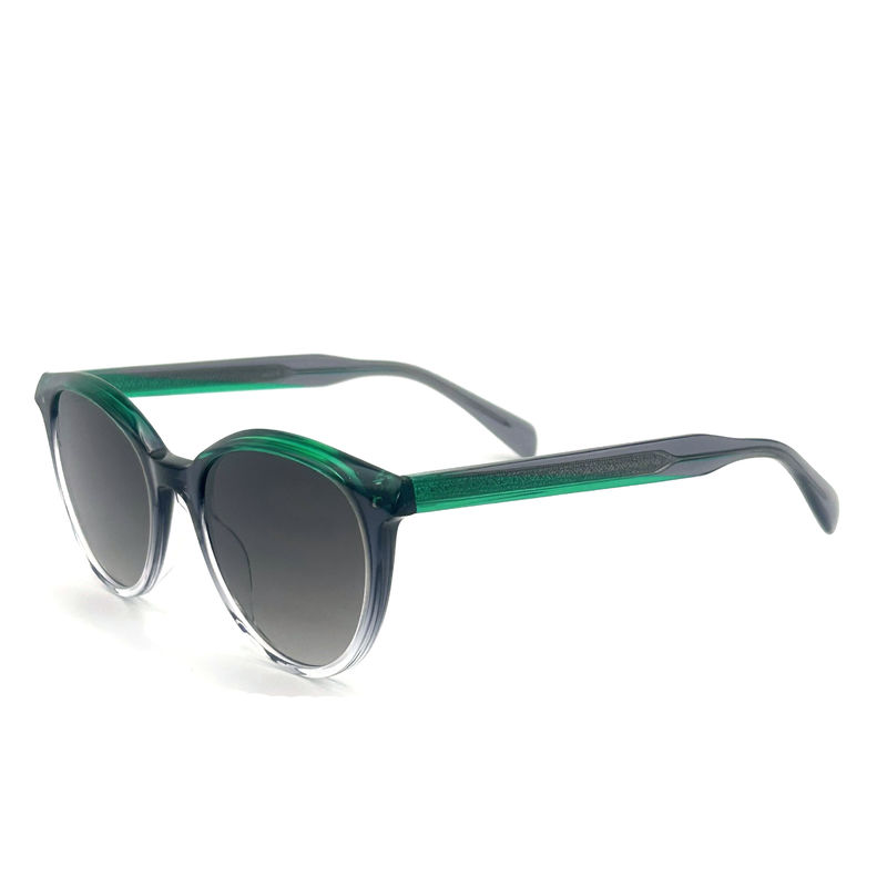 AS065 Gafas de sol con marco de acetato con material de lente CR 39 para protección UV de moda