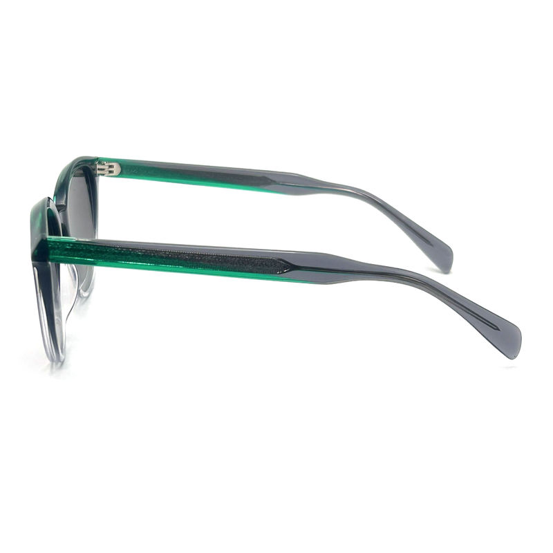 AS065 Gafas de sol con marco de acetato con material de lente CR 39 para protección UV de moda