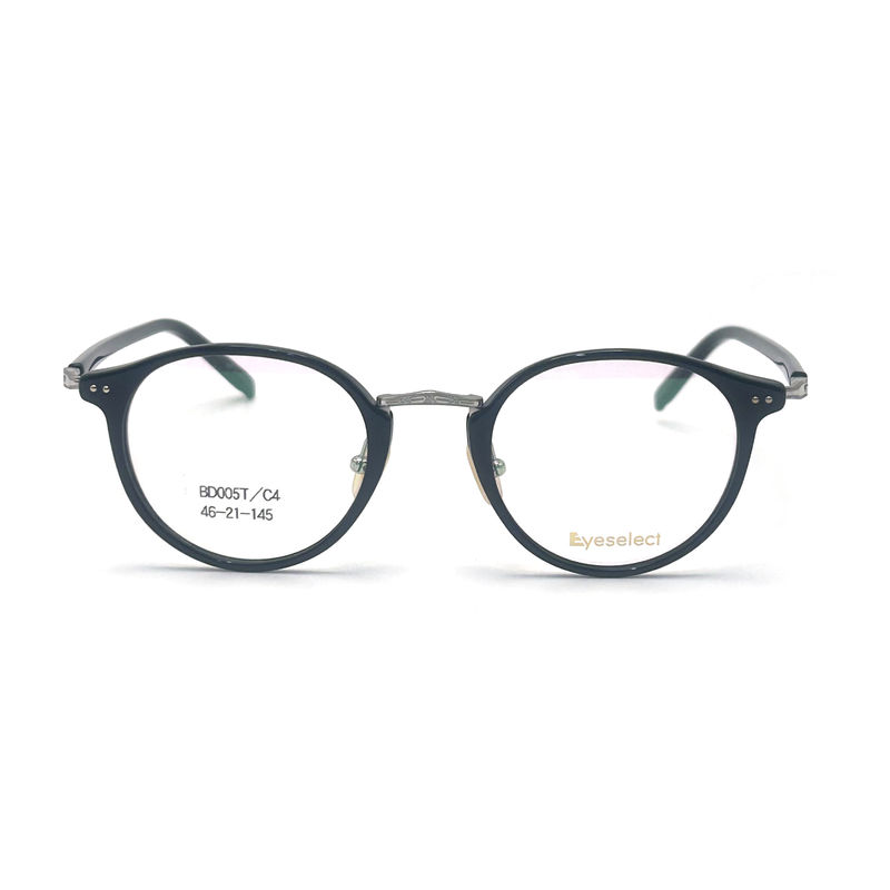 BD018T Marcos de acetato de metal personalizados en estilo vintage con colores personalizables