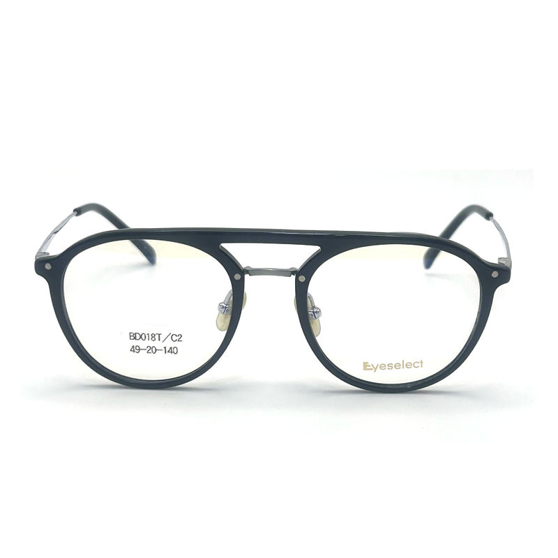 BD018T Marcos de acetato de metal personalizados en estilo vintage con colores personalizables