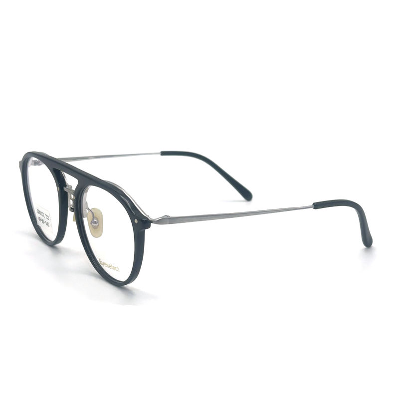 BD018T Marcos de acetato de metal personalizados en estilo vintage con colores personalizables