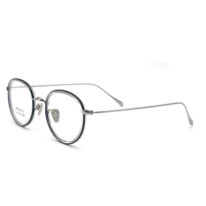 BD100 Marcos de acetato de metal de moda con colores personalizables para compradores comerciales