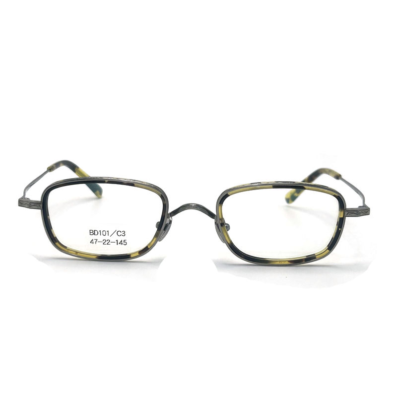 BD101 Cuadro personalizable Cuadro de acetato de metal de color - Forma rectangular