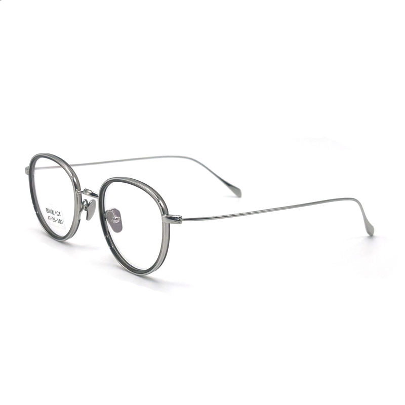 BD100 Marcos de acetato de metal de moda con colores personalizables para compradores comerciales
