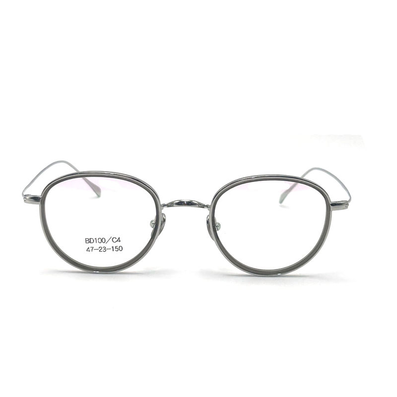 BD100 Marcos de acetato de metal de moda con colores personalizables para compradores comerciales