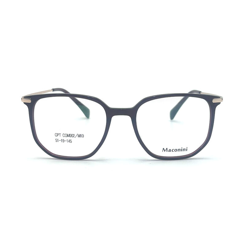 OPT COM002 Heng Yang Optical presenta un marco óptico de acetato diseñado para el uso bajo receta