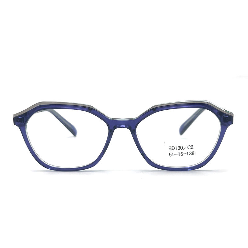 BD130 Marcos de acetato de metal personalizados Selección vintage / de moda