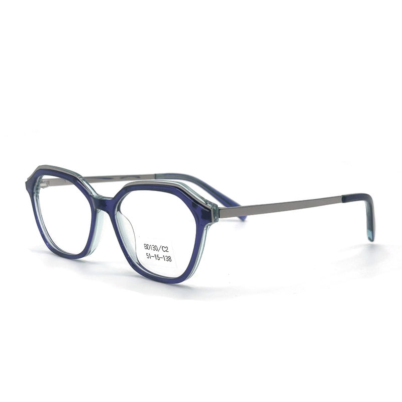 BD130 Marcos de acetato de metal personalizados Selección vintage / de moda