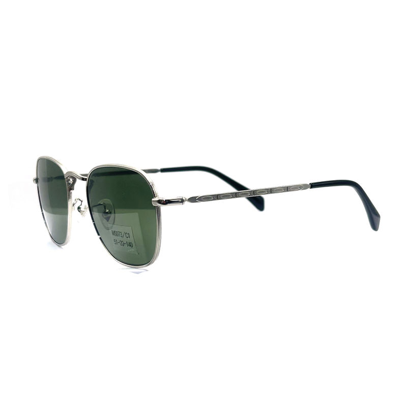 MS073 Gafas de sol de marco metálico de época con revestimiento reflectante