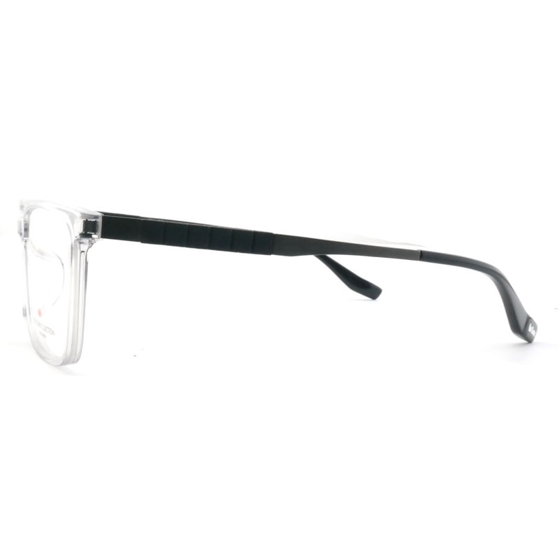 TPC3409 Marco óptico de acetato de titanio para hombres - Gafas ligeras y duraderas para uso diario