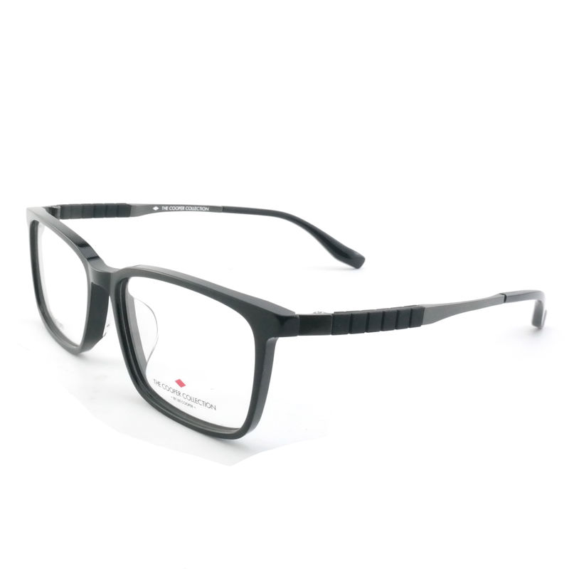 TPC3409 Marco óptico de acetato de titanio para hombres - Gafas ligeras y duraderas para uso diario