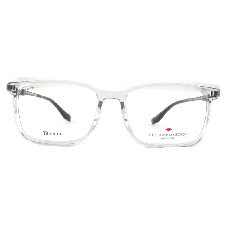 TPC3409 Marco óptico de acetato de titanio para hombres - Gafas ligeras y duraderas para uso diario