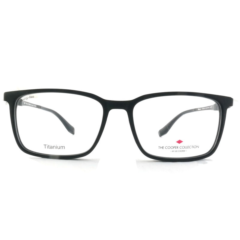 TPC3409 Marco óptico de acetato de titanio para hombres - Gafas ligeras y duraderas para uso diario