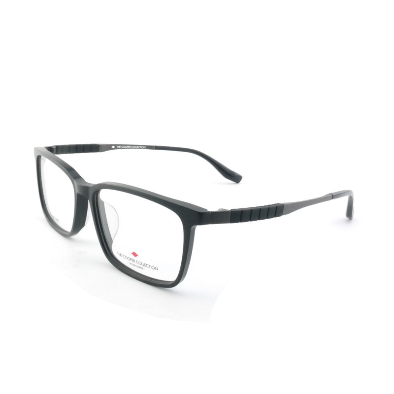 TPC3409 Marco óptico de acetato de titanio para hombres - Gafas ligeras y duraderas para uso diario