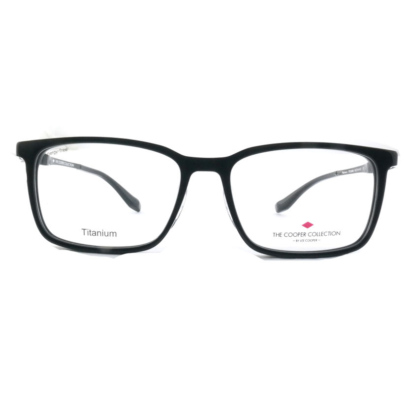 TPC3409 Marco óptico de acetato de titanio para hombres - Gafas ligeras y duraderas para uso diario