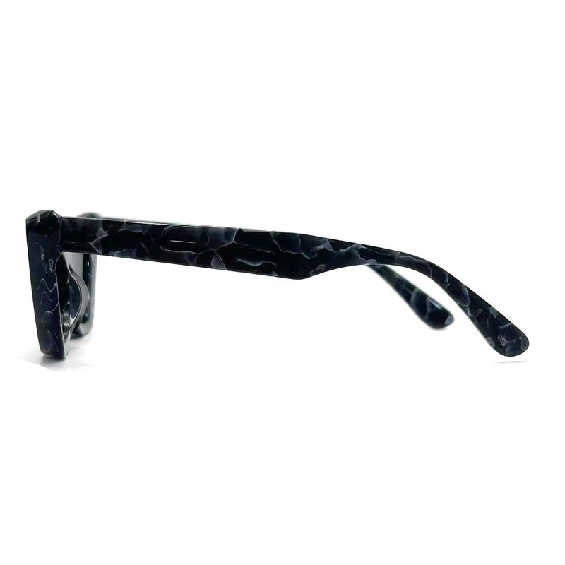 Acetato de hoja de mariposa forma de ojo Acetato de marco gafas de sol modelo AS076,Personalizada / OEM Fabrica de gafas de sol