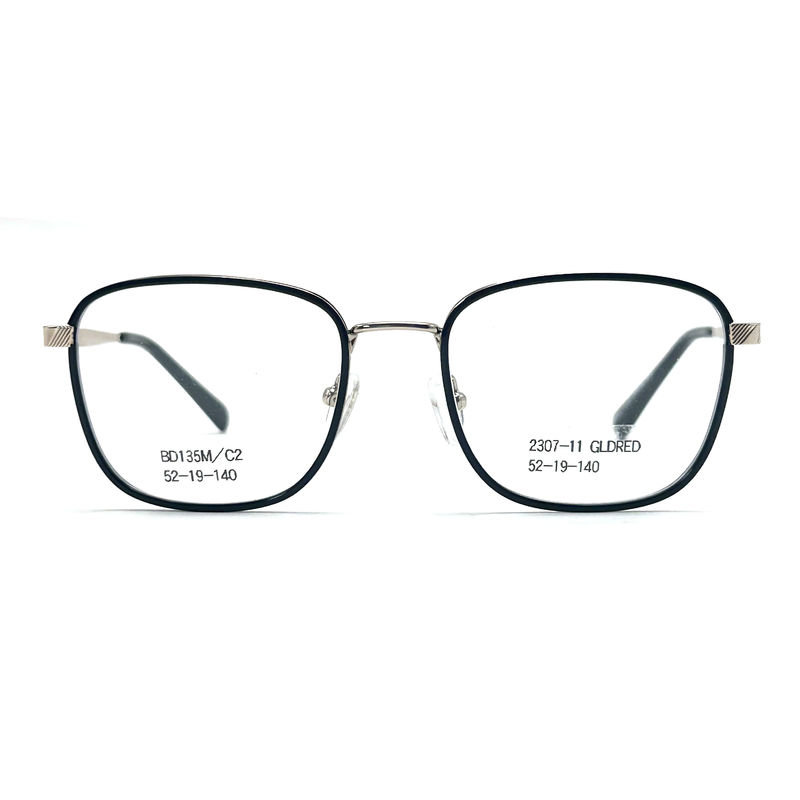 BD135M Marcos de acetato de metal unisex con color del marco personalizado Género y color del marco