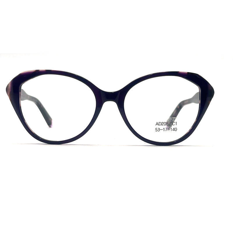 AD208 Cuadro óptico de acetato para mujeres con una combinación perfecta de estilo y comodidad