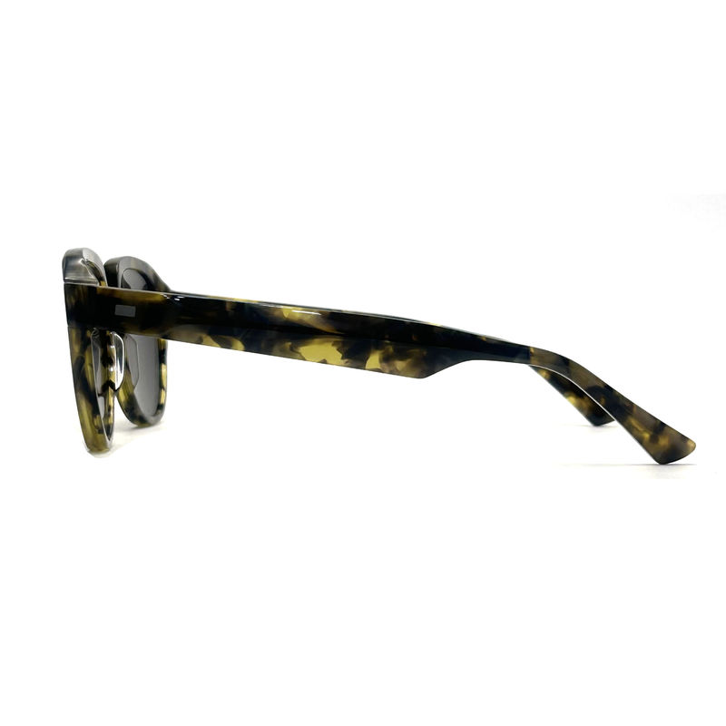 AS081 CR 39 Material de lente Acetato de marco Gafas de sol para pilotos y forma de los ojos