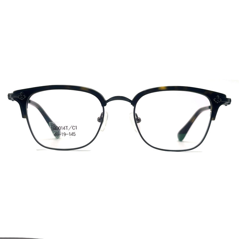 BD014T Gafas de lectura óptica redonda estilo vintage luz azul anti para mujer