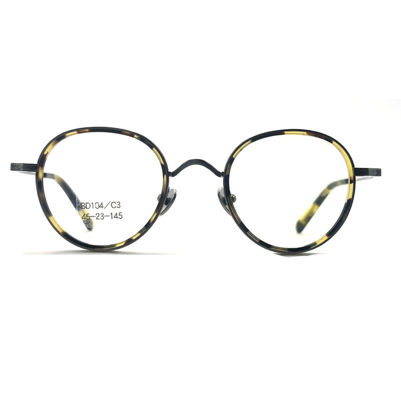 BD104 Cuadro de metal de acetato de formato completo de época - Cuadro de moda de estilo
