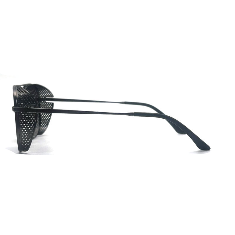 MS083 Cuadros ópticos metálicos para hombres de acero inoxidable con longitud de templo de 145 mm