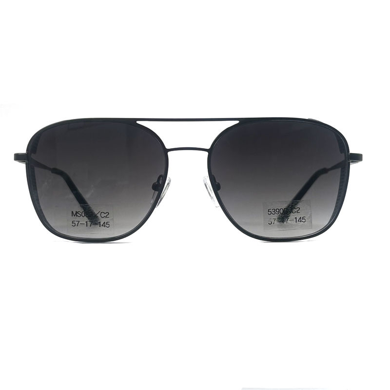 MS083 Cuadros ópticos metálicos para hombres de acero inoxidable con longitud de templo de 145 mm
