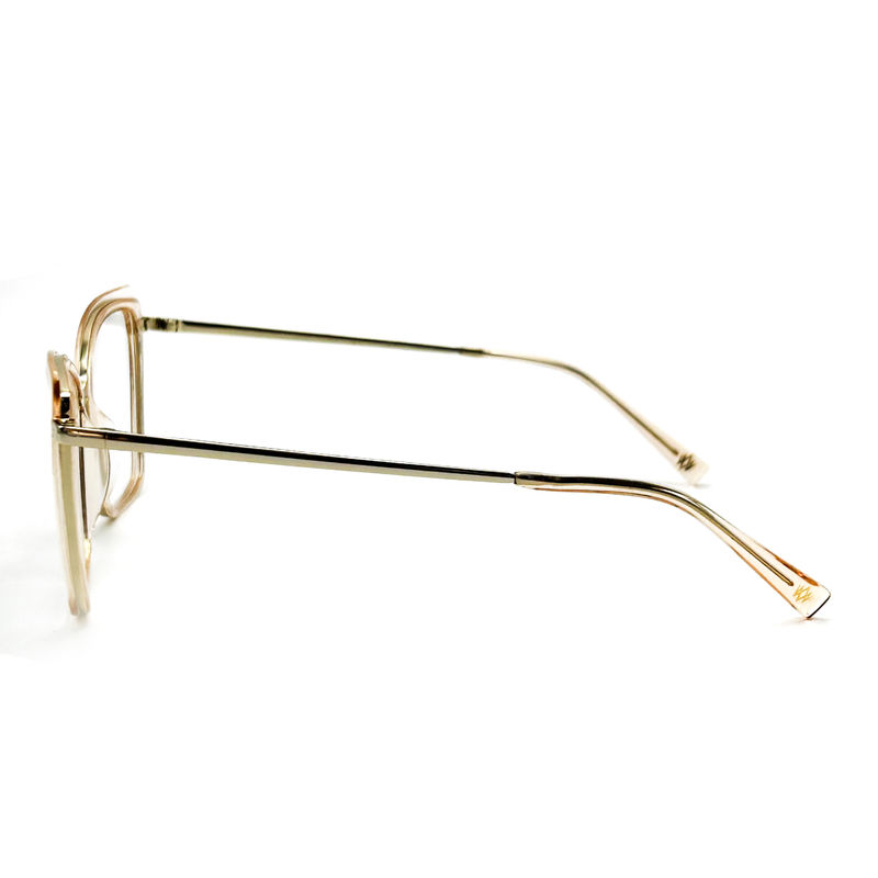 BD137M Vintage Cuadrado Mujer Acetato de Vidrios de Metal Color personalizado