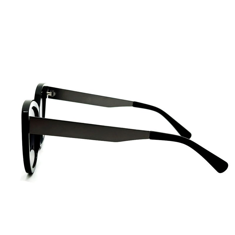 AS091M Gafas de sol clásicas para mujeres con marco de acetato con lente CR 39 100% protección UV 145mm longitud de templo