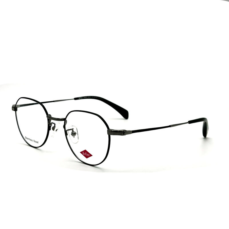 FM3222 Cuadro Unisex de acero inoxidable marco óptico de metal tamaño 46-21-142