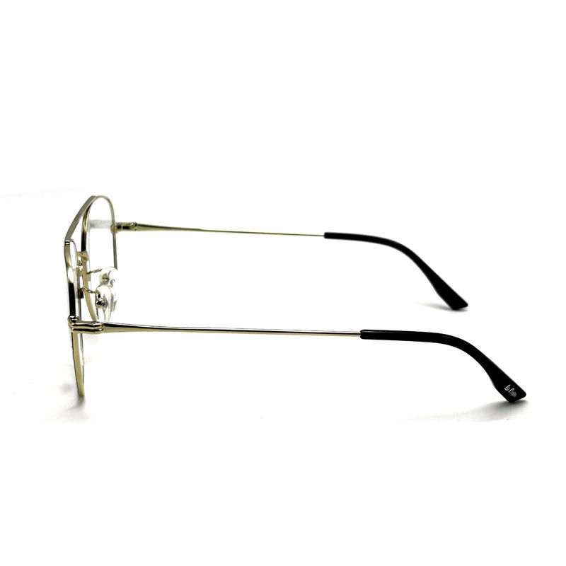 FM7112 Cuadrado Unisex Optical Metal Frame de acero inoxidable tamaño 53-20-145