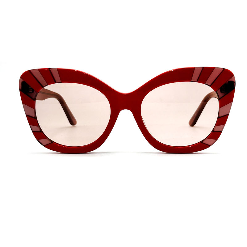 Lentes de sol de aceto de forma cuadrada para mujeres 100% Protección UV-modelo AS104,Lentes de sol OEM Factory