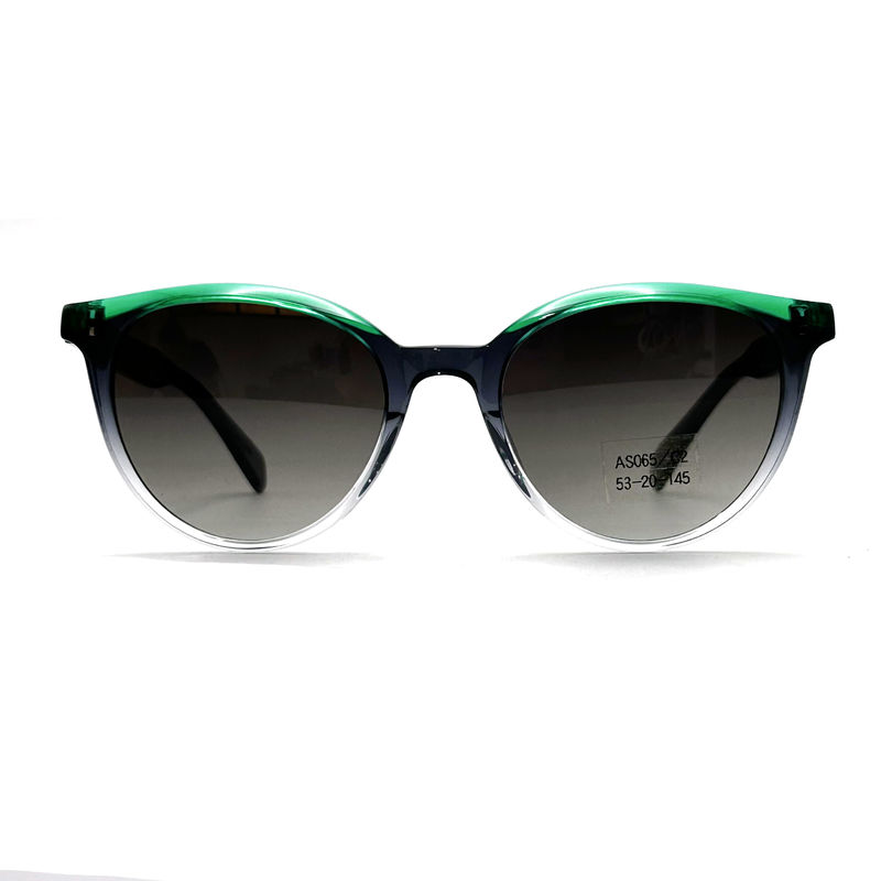 AS065 Gafas de sol con marco de acetato con material de lente CR 39 para protección UV de moda