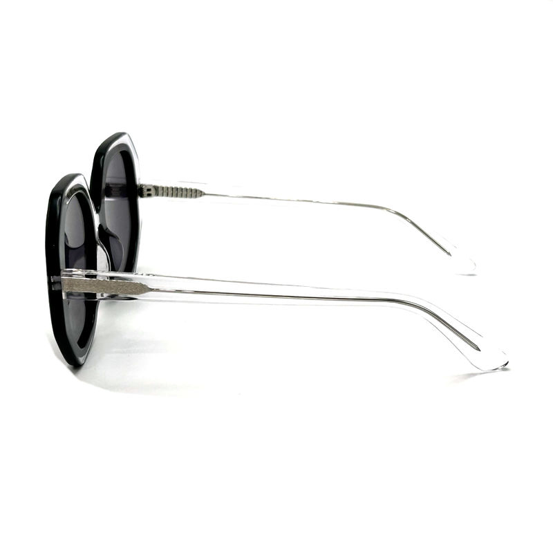 CR39 Unisex Acetate Frame gafas de sol con 100% de protección UV-modelo AS121, OEM / Fabrica personalizada