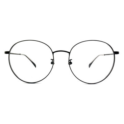 Buen precio FM2597 Óculos de metal duraderos de peso ligero marcos de gafas unisex ópticas redondas en línea